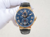Swiss watch Ulysse Nardin Marine Chronometer 43 Blue Dial 18K Rose Gold