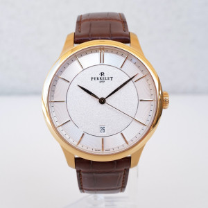 Швейцарские часы First Class 43 Automatic Date 18K Rose Gold