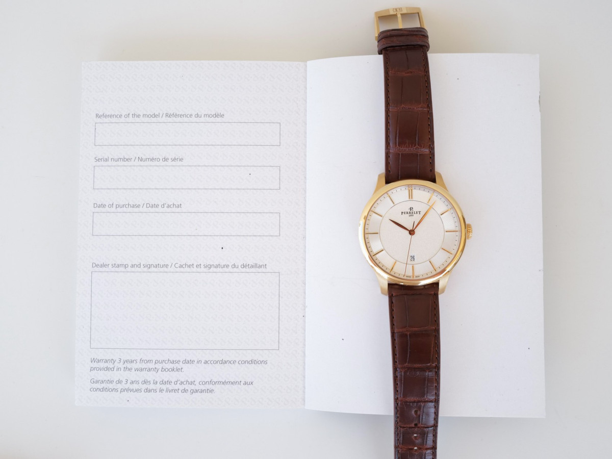 Швейцарские часы First Class 43 Automatic Date 18K Rose Gold