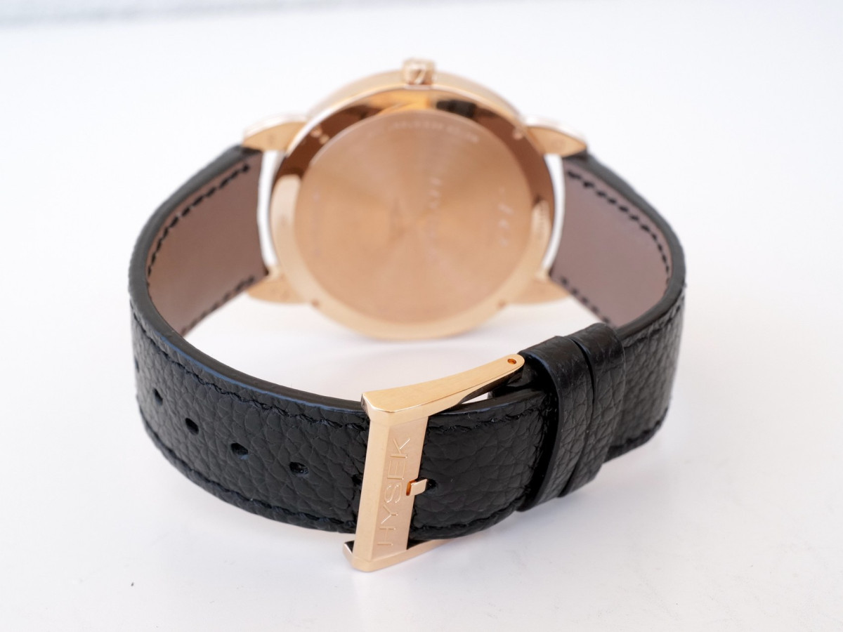 Швейцарський годинник Hysek IO 43 Automatic Date 18K Rose Gold