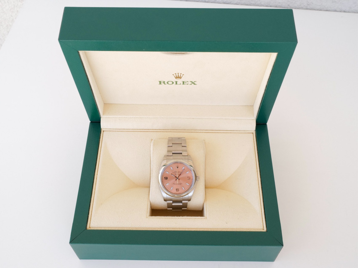 Швейцарський годинник Rolex Air King 34 Pink Dial