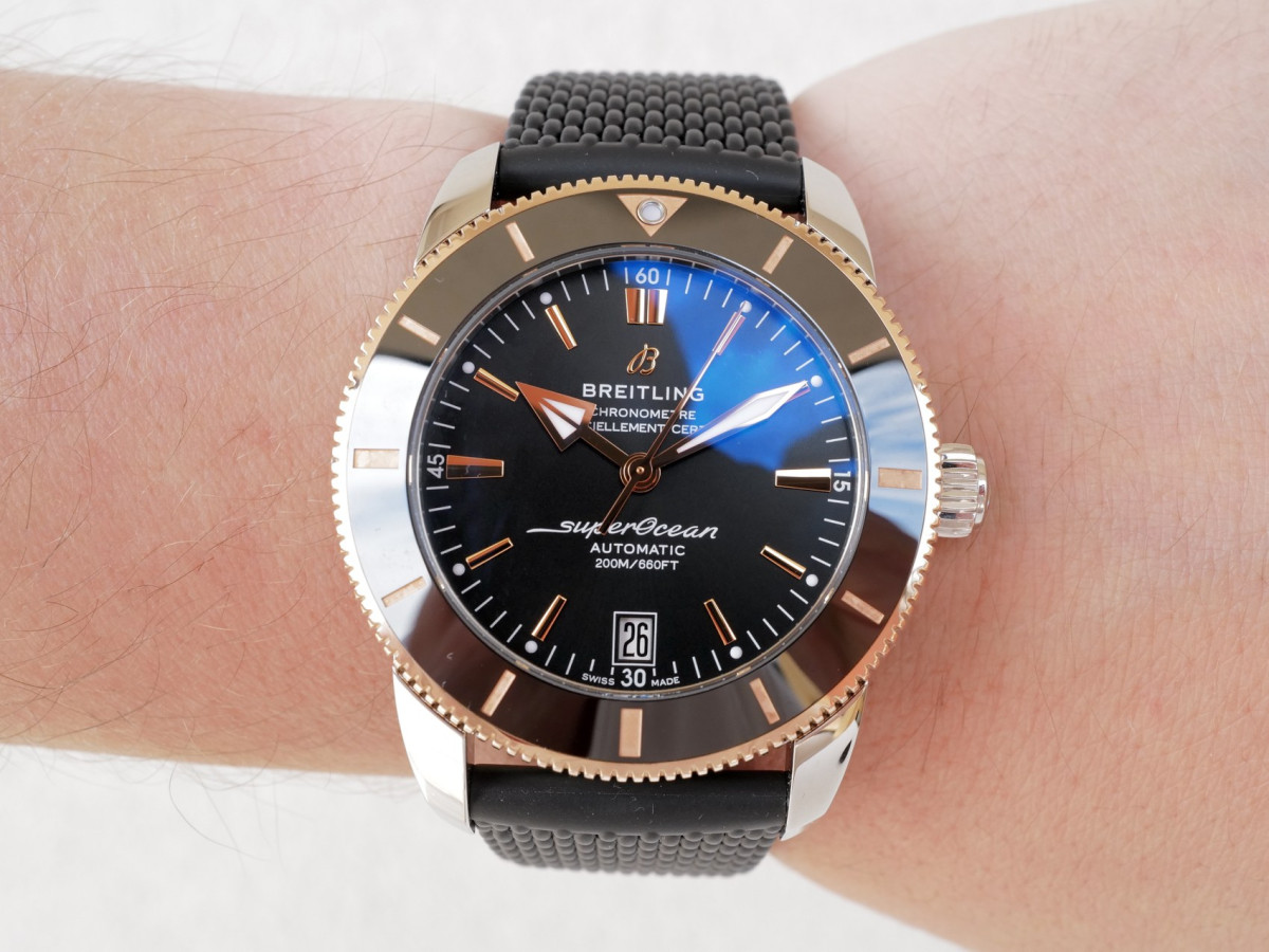 Швейцарський годинник Breitling Superocean Heritage B20 Automatic 42 Black