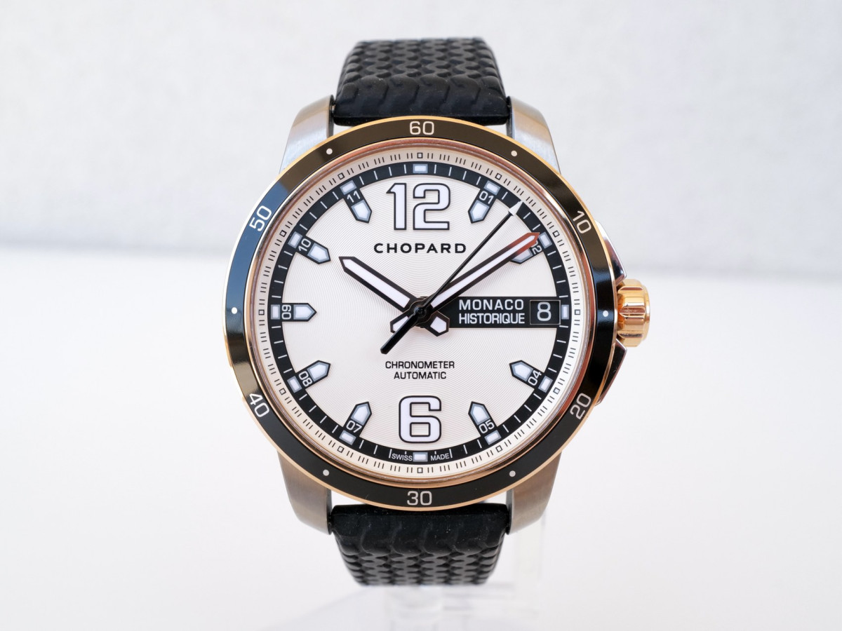 Швейцарские часы Chopard Grand Prix de Monaco Historique 18K Rose Gold Titanium 44