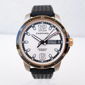 Швейцарские часы Chopard Grand Prix de Monaco Historique 18K Rose Gold Titanium 44