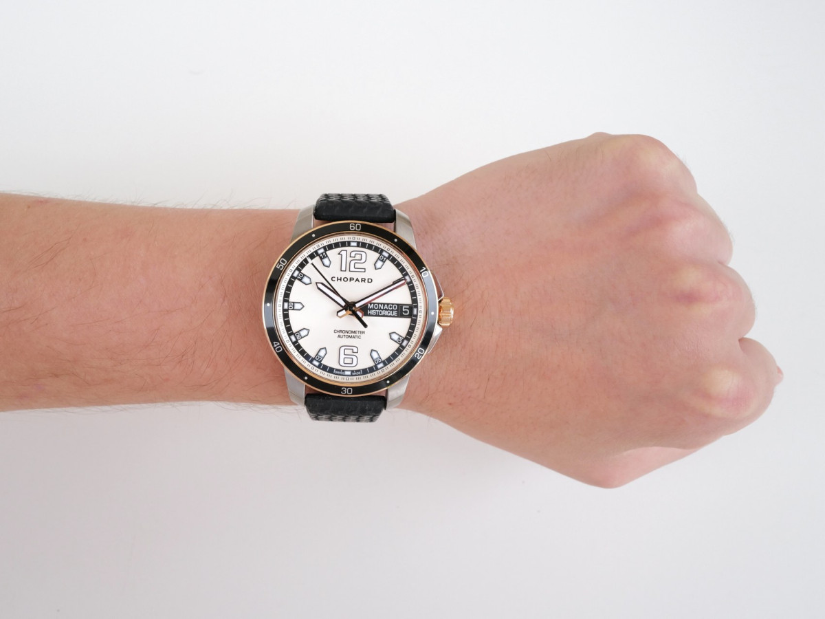 Швейцарские часы Chopard Grand Prix de Monaco Historique 18K Rose Gold Titanium 44