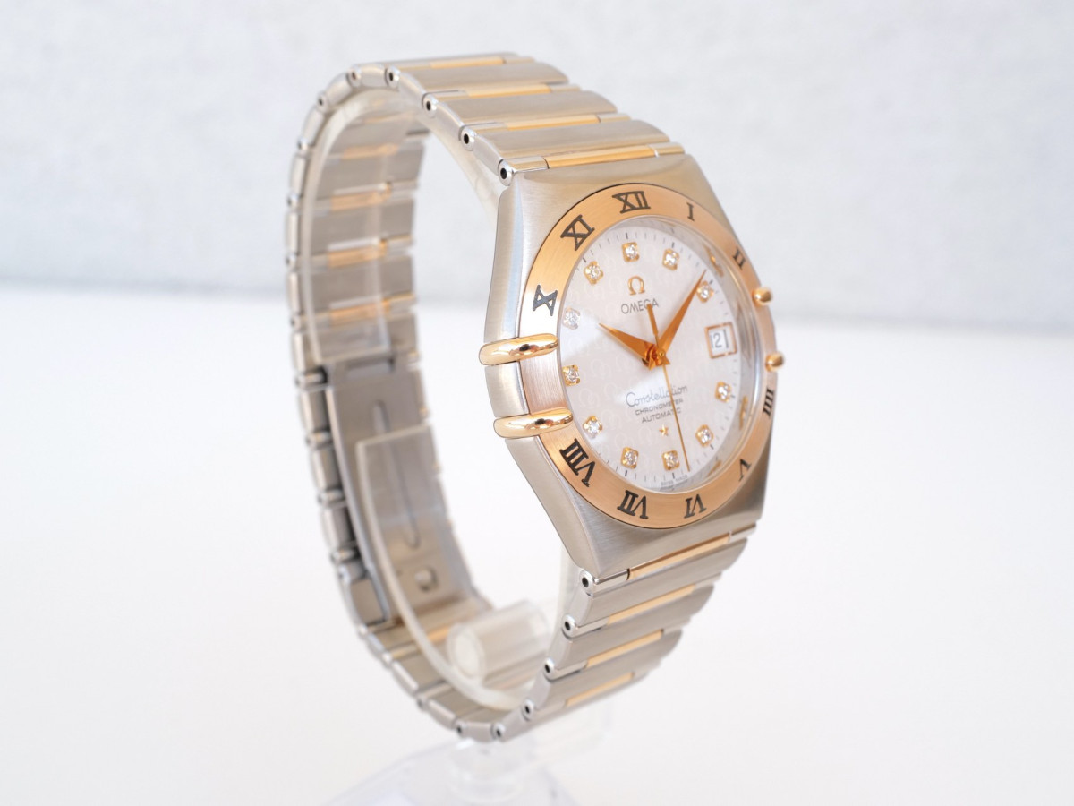 Швейцарские часы Omega Constellation 50th Anniversary 36 Steel 18K Rose Gold Automatic Diamond Dial