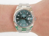 Швейцарський годинник Rolex Datejust 41 Mint Green Dial Oyster
