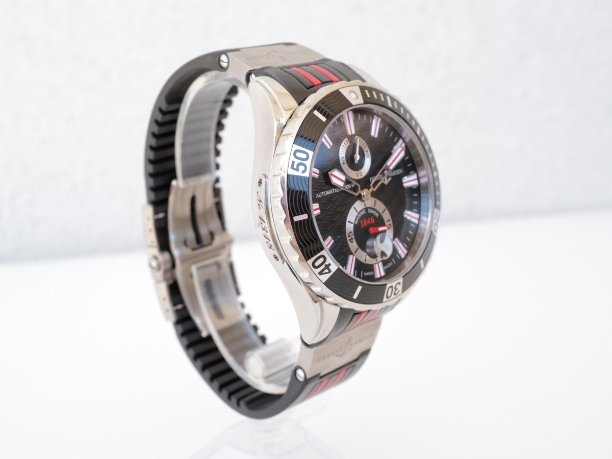 Швейцарський годинник Ulysse Nardin Marine Diver 44 Black Dial