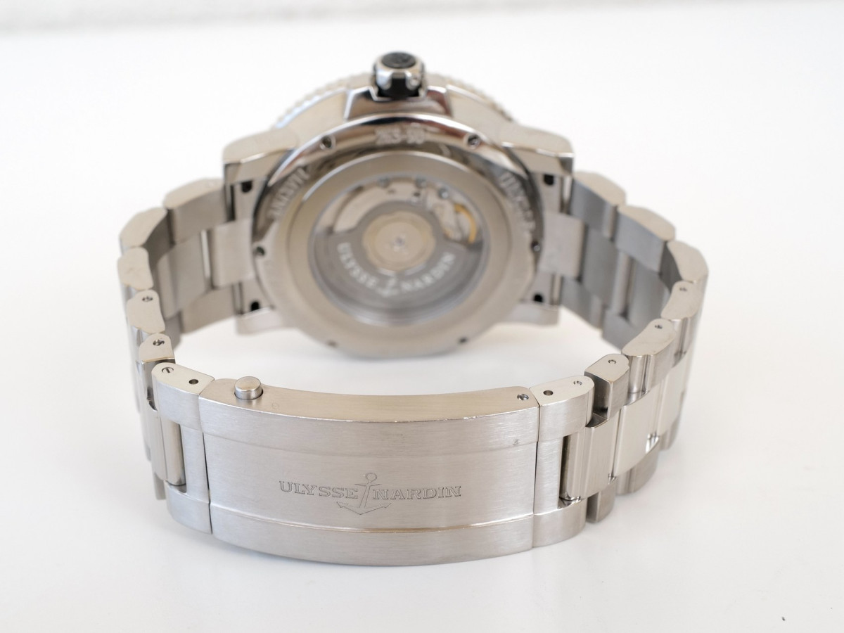 Швейцарський годинник Ulysse Nardin Maxi Marine Diver Titanium Black Dial 45