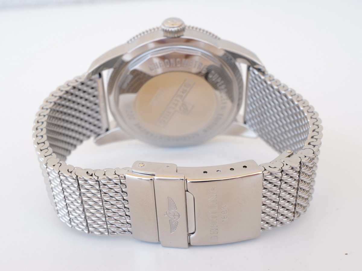 Швейцарський годинник Breitling Superocean Heritage B20 Automatic 46 Blue Dial Steel Bracelet