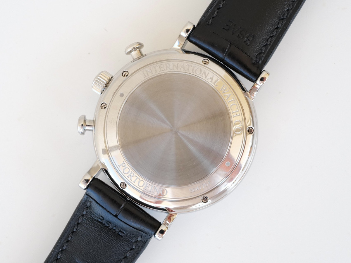 Швейцарские часы IWC Portofino Chronograph Black Dial 42