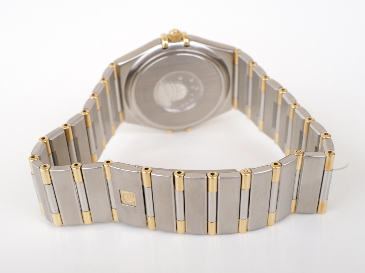 Швейцарские часы Omega Constellation Quartz Steel 18K Yellow Gold 34