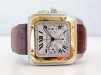Швейцарские часы Cartier Santos 100 XL Chronograph Steel 18K Yellow Gold 42
