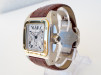 Швейцарские часы Cartier Santos 100 XL Chronograph Steel 18K Yellow Gold 42