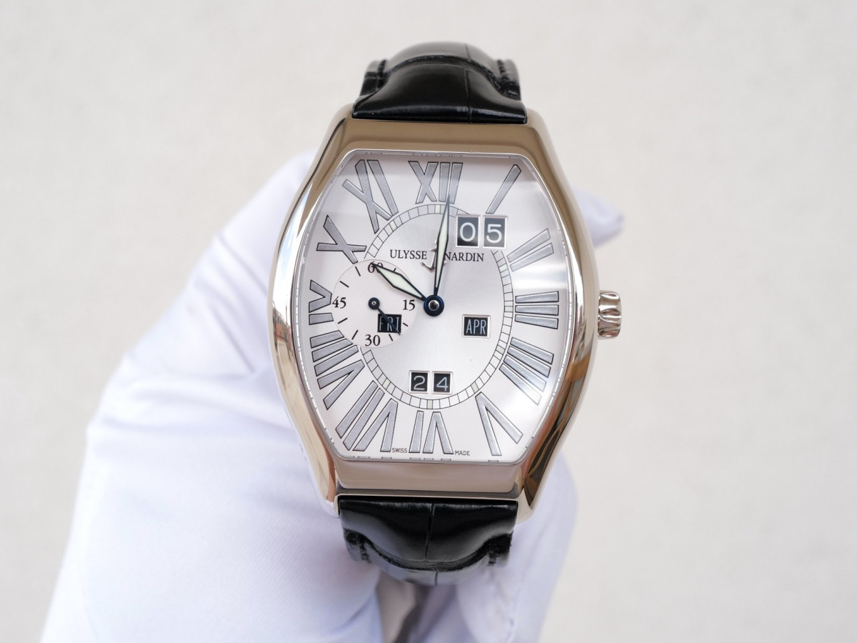 Swiss watch Ulysse Nardin Ludovico Perpetual Calendar 18K White Gold