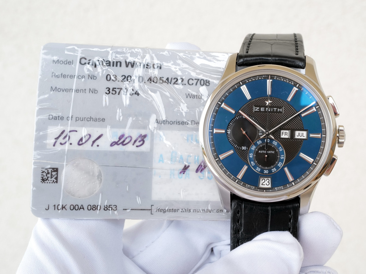 Швейцарський годинник Zenith Captain Winsor Annual Calendar Chronograph 42