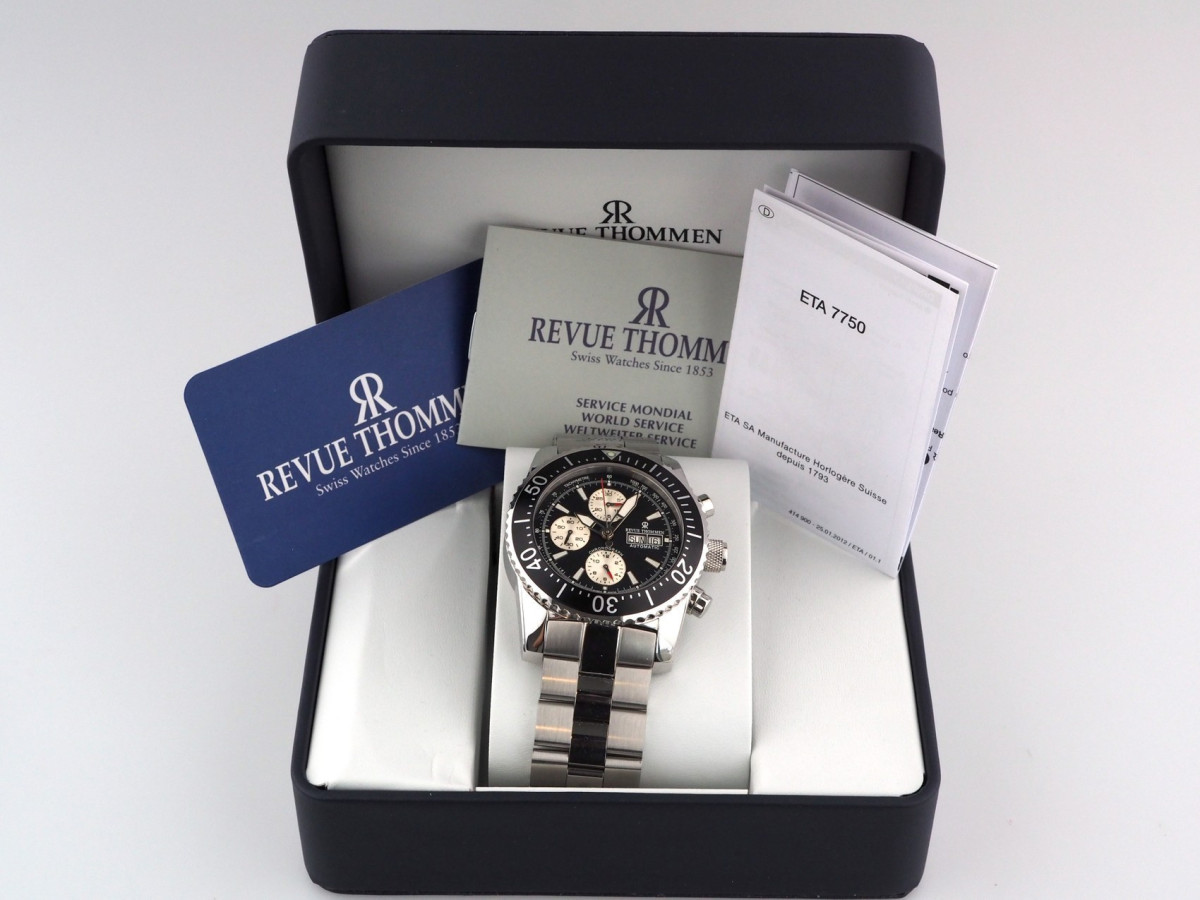 Швейцарские часы Revue Thommen Diver Professional Automatic Chronograph