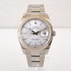 Швейцарський годинник Rolex Datejust 36 Oyster Silver Dial