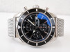 Швейцарський годинник Breitling Superocean Heritage 46 Chronograph Black Dial