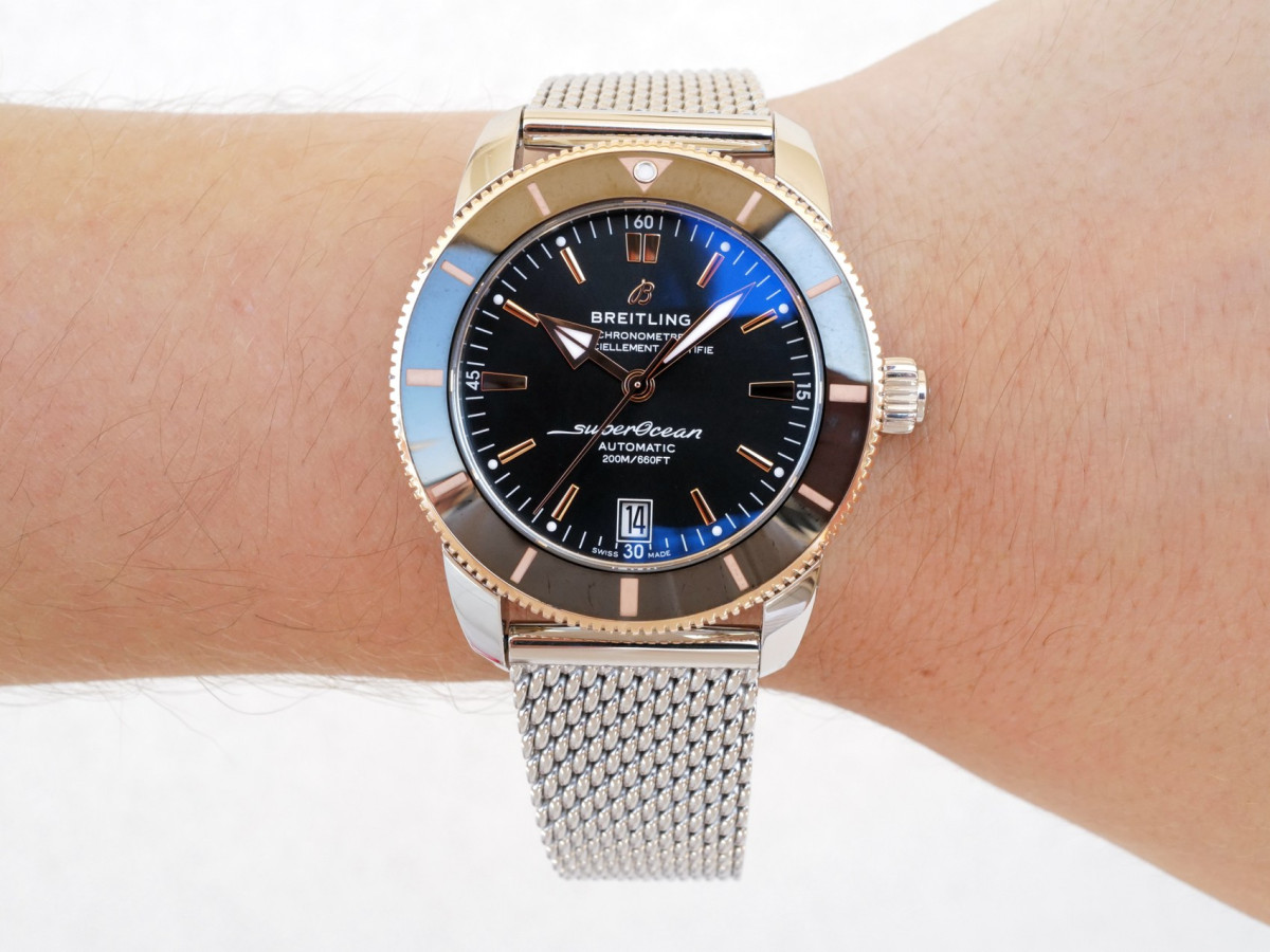 Швейцарський годинник Breitling Superocean Heritage B20 Automatic 42 Black