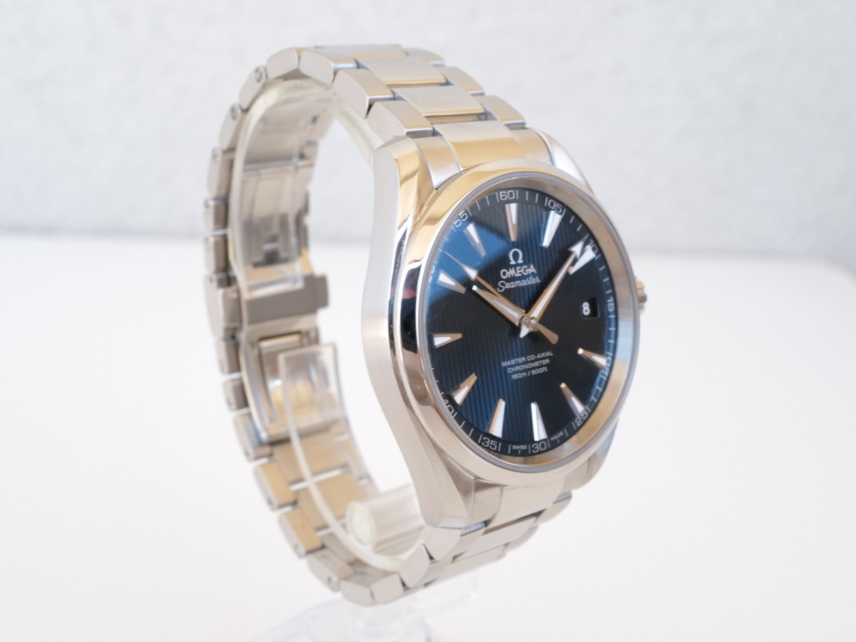 Швейцарський годинник Omega Seamaster Aqua Terra 150M Co-Axial Blue Dial 41,5