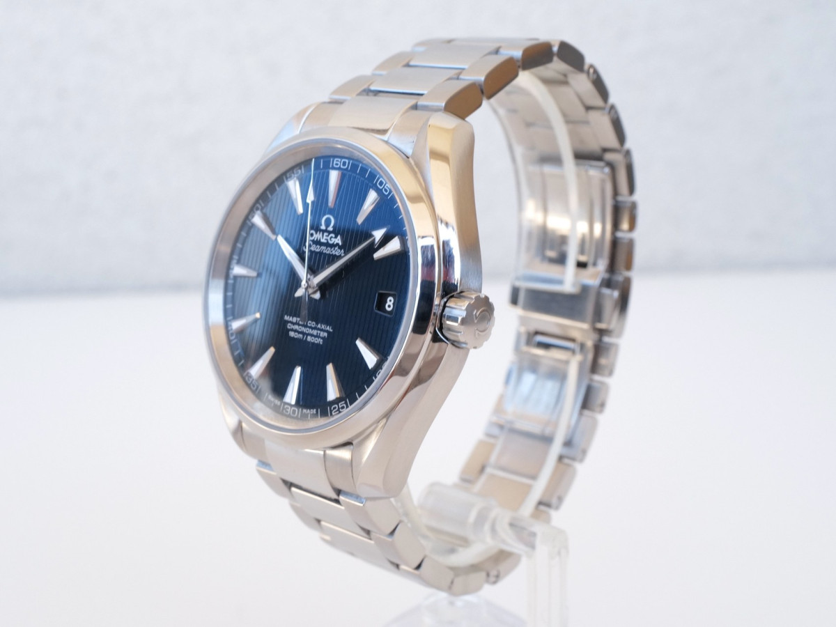 Швейцарський годинник Omega Seamaster Aqua Terra 150M Co-Axial Blue Dial 41,5