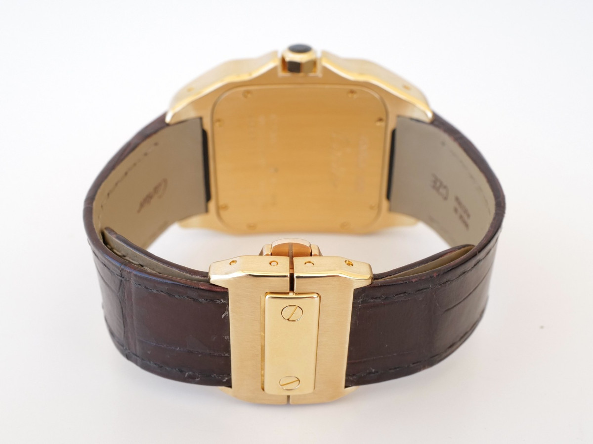 Швейцарський годинник Cartier Santos 100 XL 18K Yellow Gold