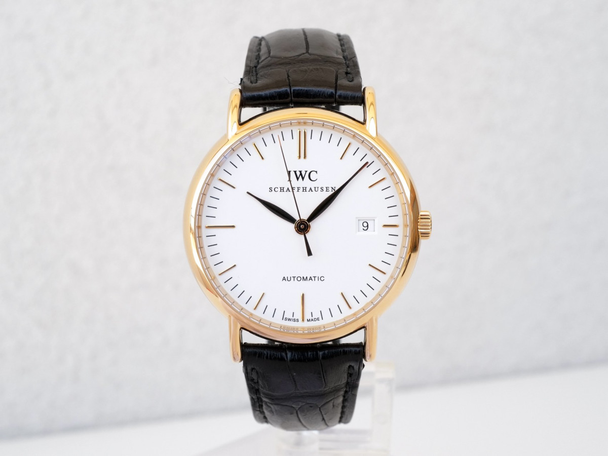 Швейцарские часы IWC Portofino Automatic 18K Rose Gold White Dial 39