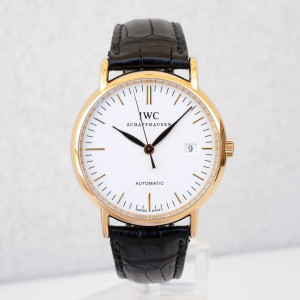 Швейцарские часы IWC Portofino Automatic 18K Rose Gold White Dial 39