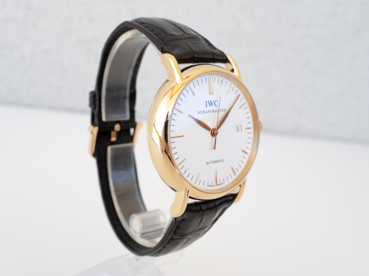 Швейцарские часы IWC Portofino Automatic 18K Rose Gold White Dial 39