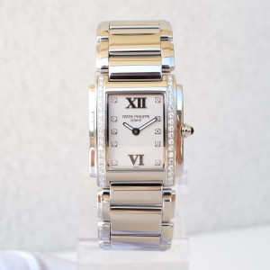Швейцарський годинник Patek Philippe Twenty~4 White Diamond Dial