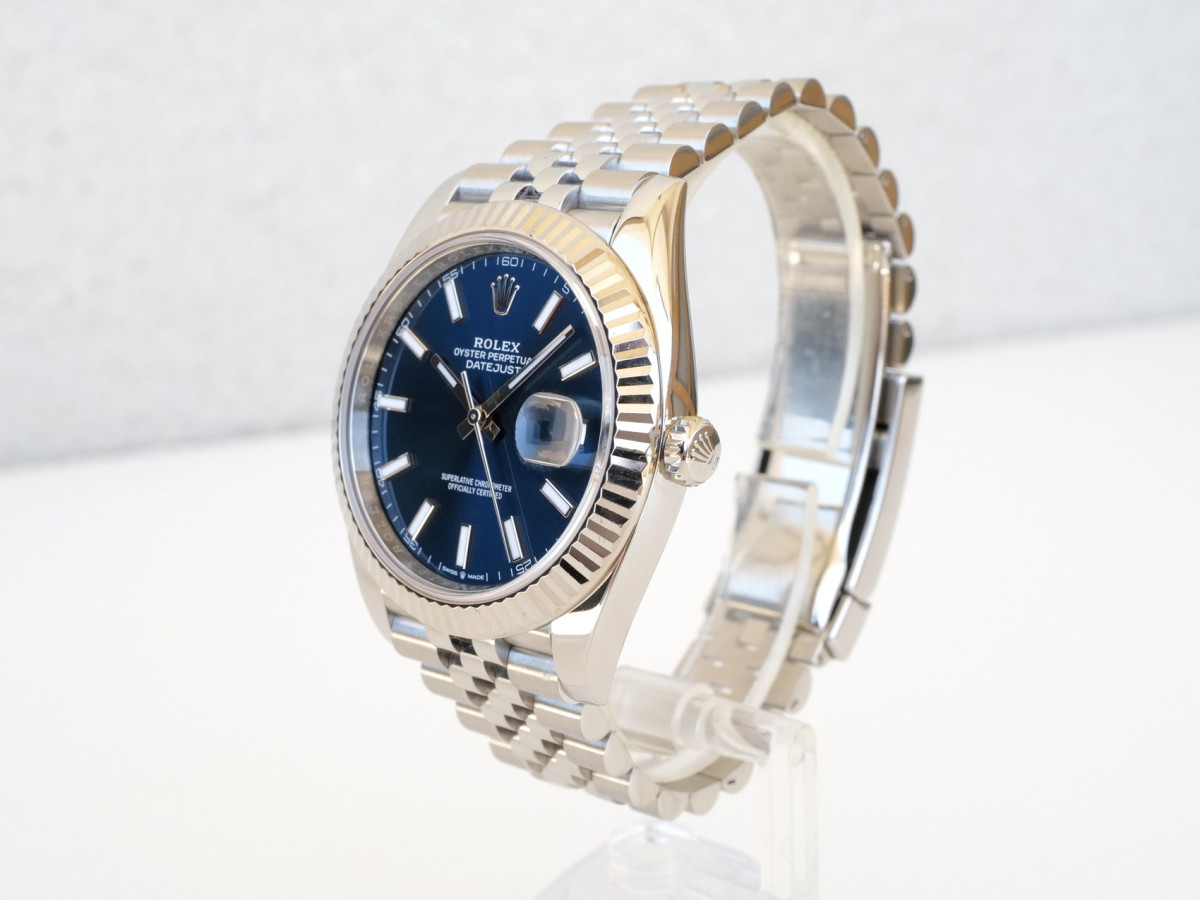 Швейцарський годинник Rolex Datejust 41 Jubilee Blue Dial (2018)