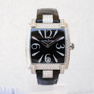 Швейцарський годинник Ulysse Nardin Caprice Full Diamonds Black Dial