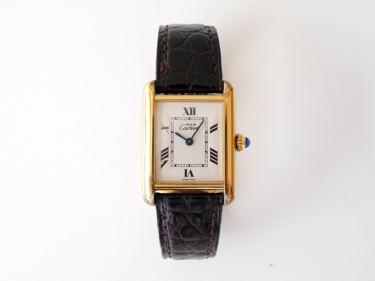 Швейцарський годинник Cartier Must De Cartier White Dial