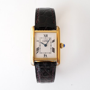 Швейцарський годинник Cartier Must De Cartier White Dial