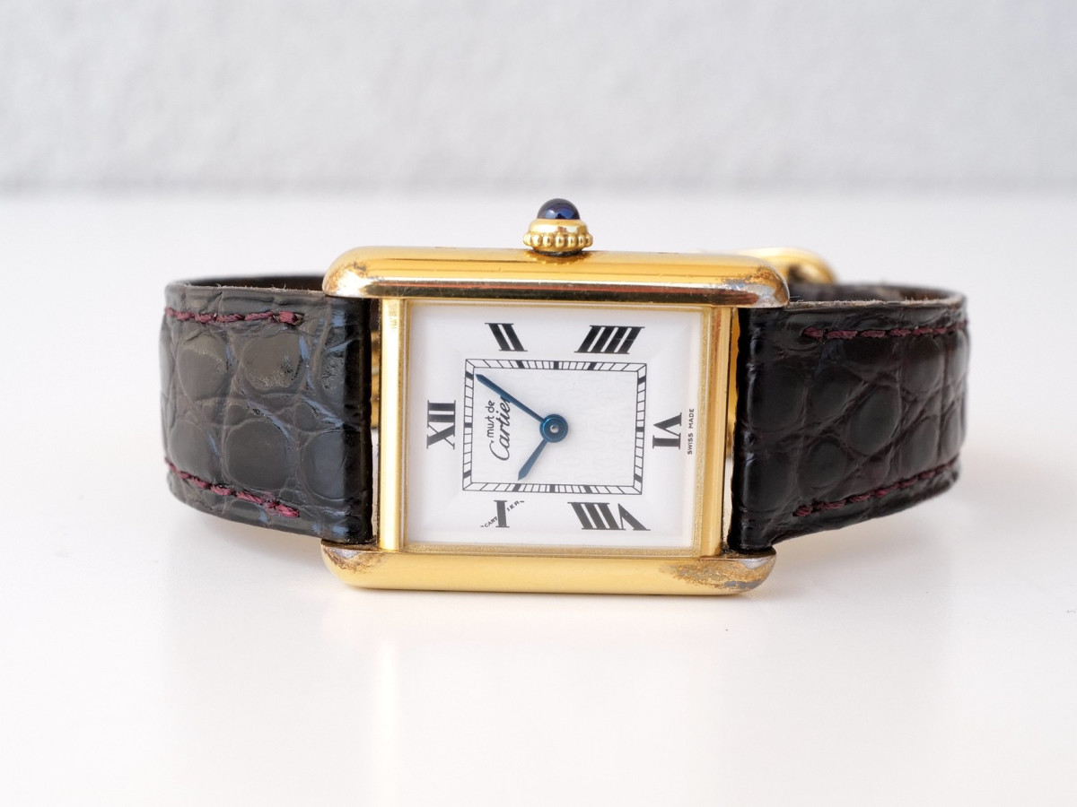 Швейцарський годинник Cartier Must De Cartier White Dial