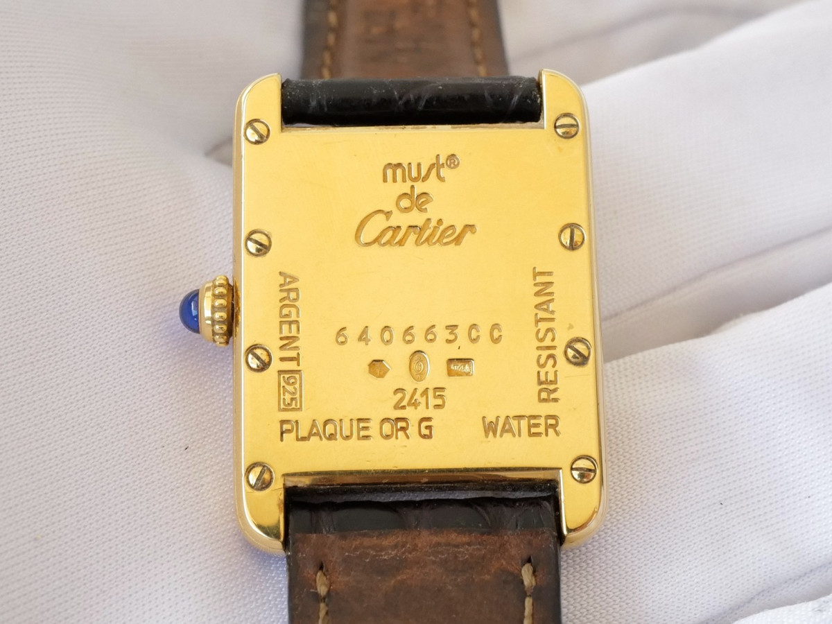 Швейцарський годинник Cartier Must De Cartier White Dial