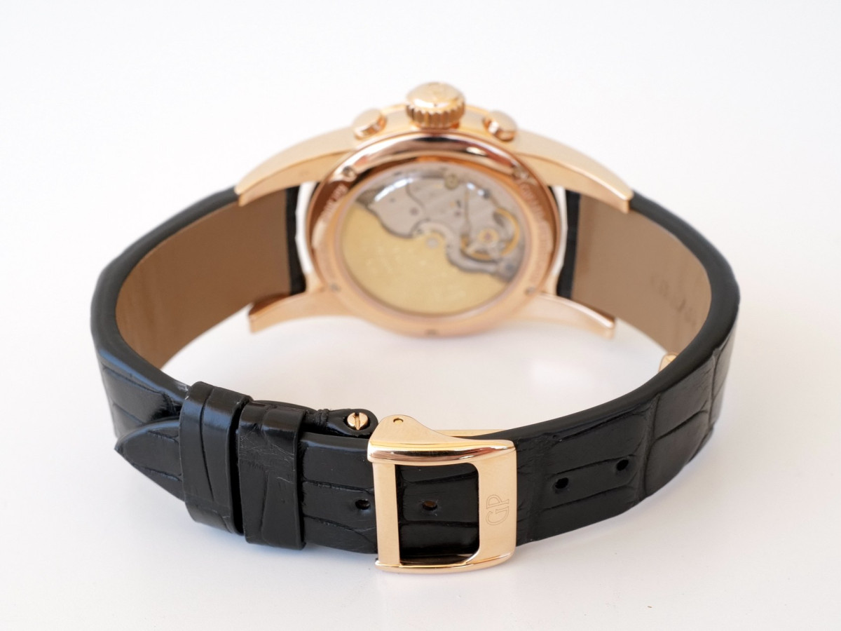 Швейцарские часы Girard-Perregaux 1966 Automatic Skeleton Chronograph 18K Rose Gold Diamonds