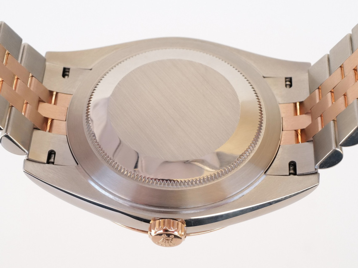 Швейцарський годинник Rolex Datejust 41 Jubilee Steel 18K Rose Gold Sundust Dial (2020)