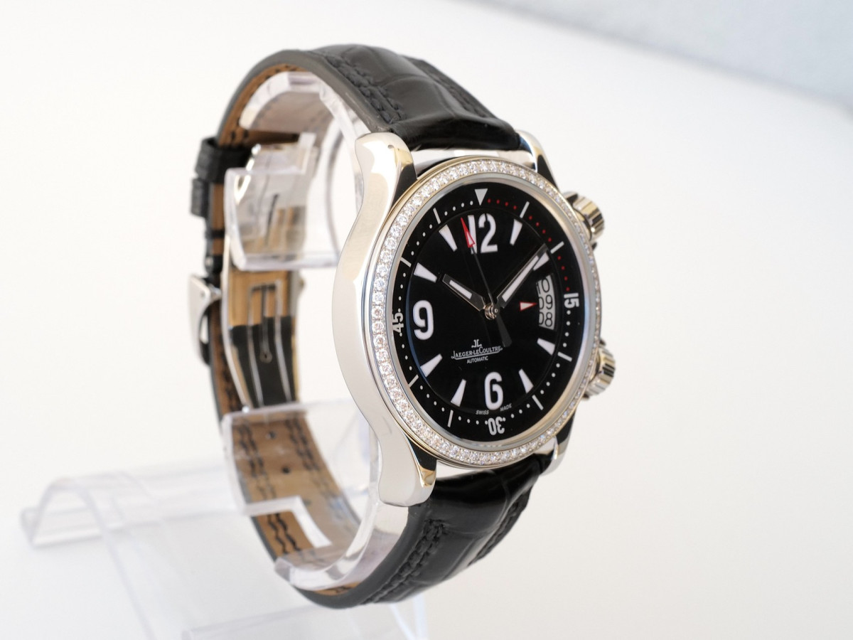Швейцарський годинник Jaeger-LeCoultre Master Compressor Automatic Diamonds Black Dial 37