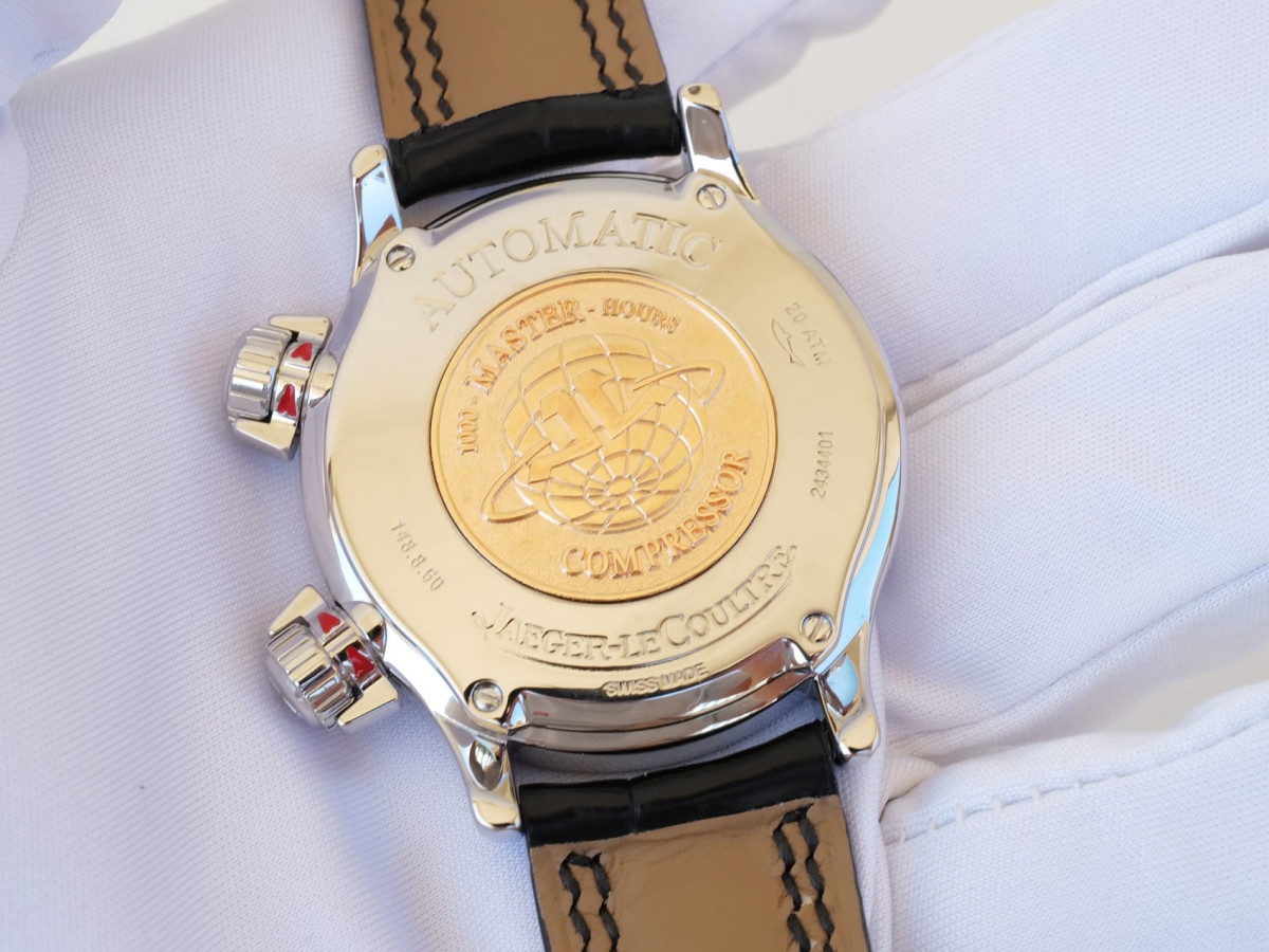 Швейцарський годинник Jaeger-LeCoultre Master Compressor Automatic Diamonds Black Dial 37