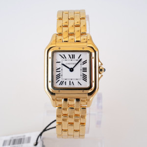 Швейцарський годинник Cartier Panthere De Cartier Medium 18K Yellow Gold Quartz