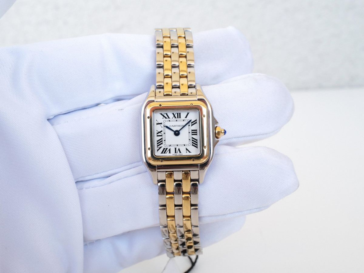 Швейцарський годинник Cartier Panthere De Cartier Steel Yellow Gold Quartz Small