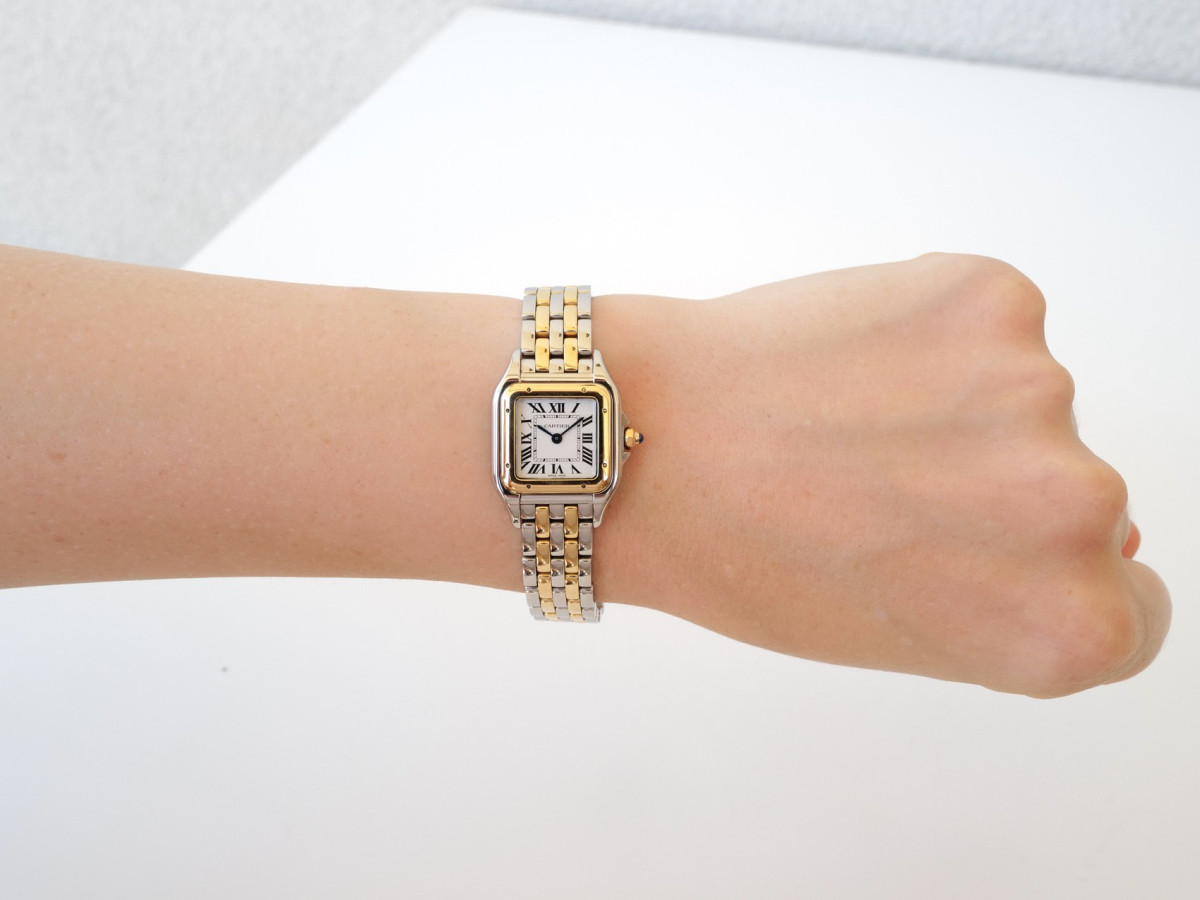Швейцарський годинник Cartier Panthere De Cartier Steel Yellow Gold Quartz Small