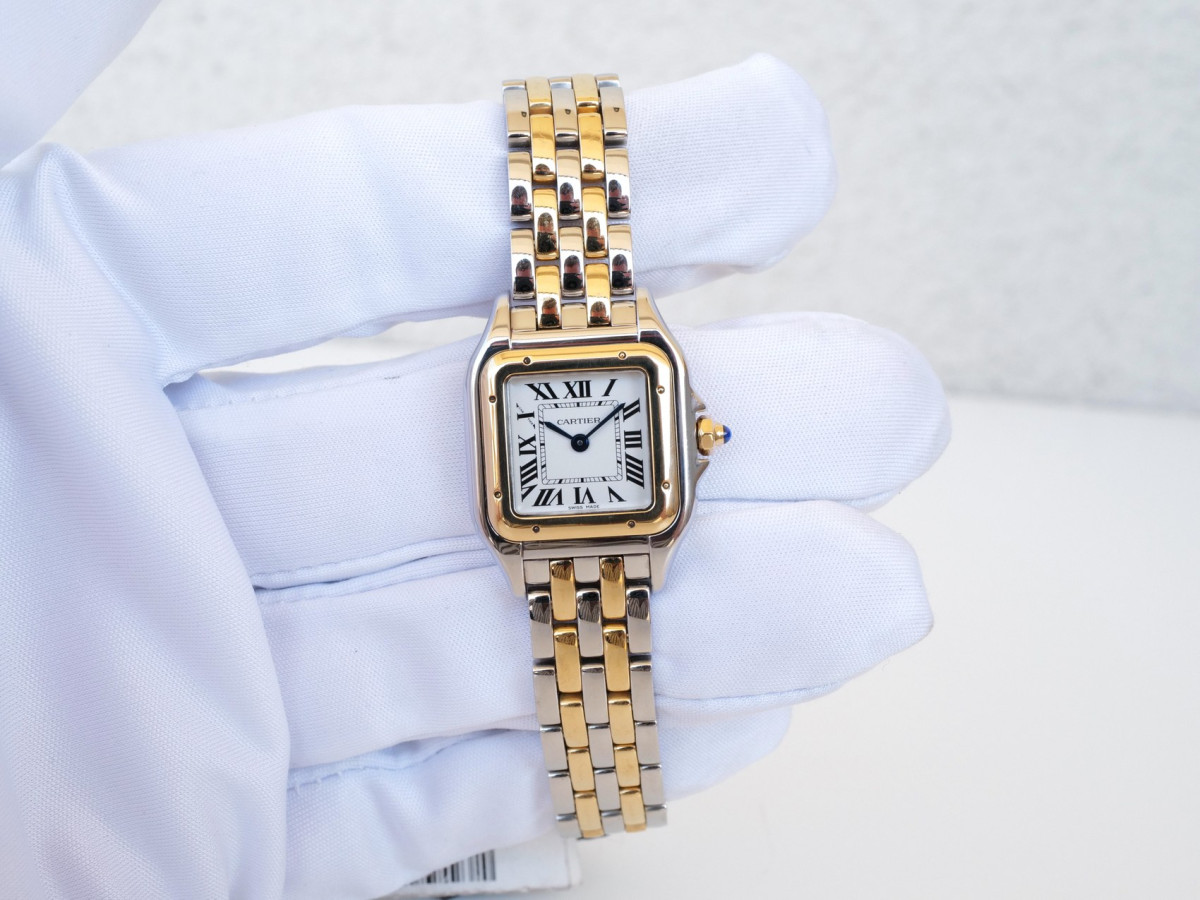 Швейцарський годинник Cartier Panthere De Cartier Steel Yellow Gold Quartz Small