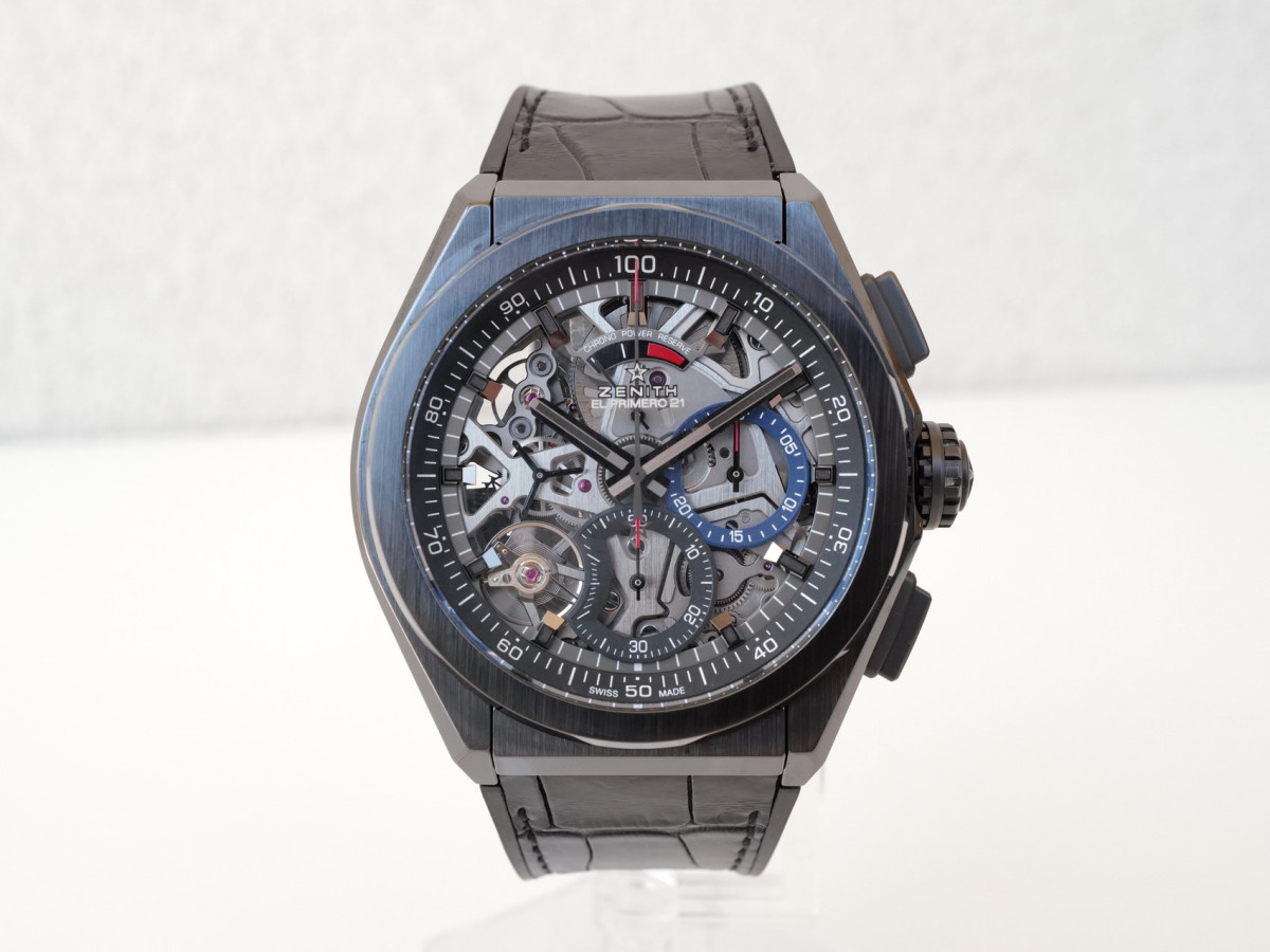 Swiss watch Zenith Defy El Primero 21 Ceramic Skeleton Chronograph 44