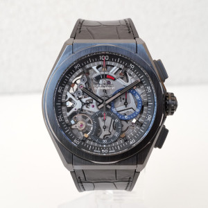 Швейцарський годинник Zenith Defy El Primero 21 Ceramic Skeleton Chronograph 44