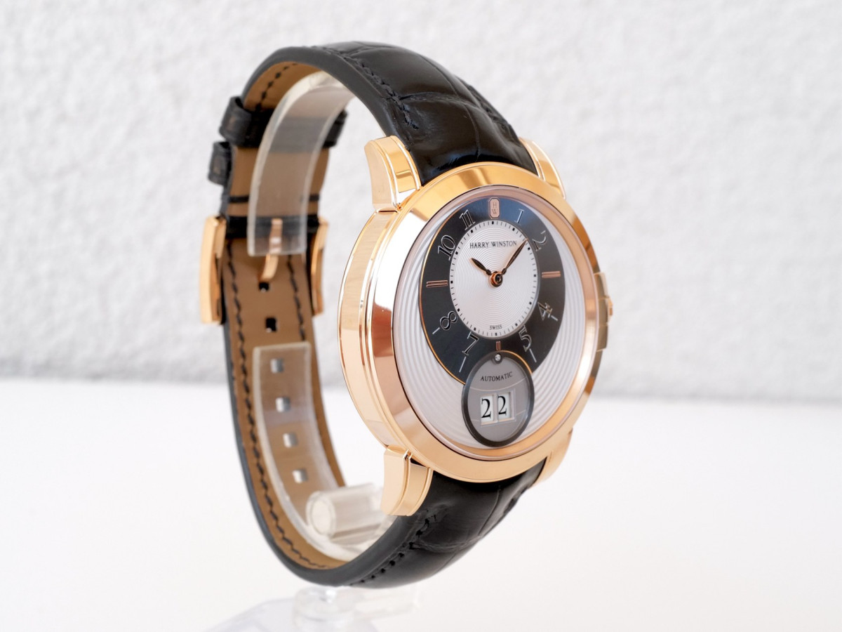Швейцарские часы Harry Winston Midnight Big Date 18K Rose Gold 42