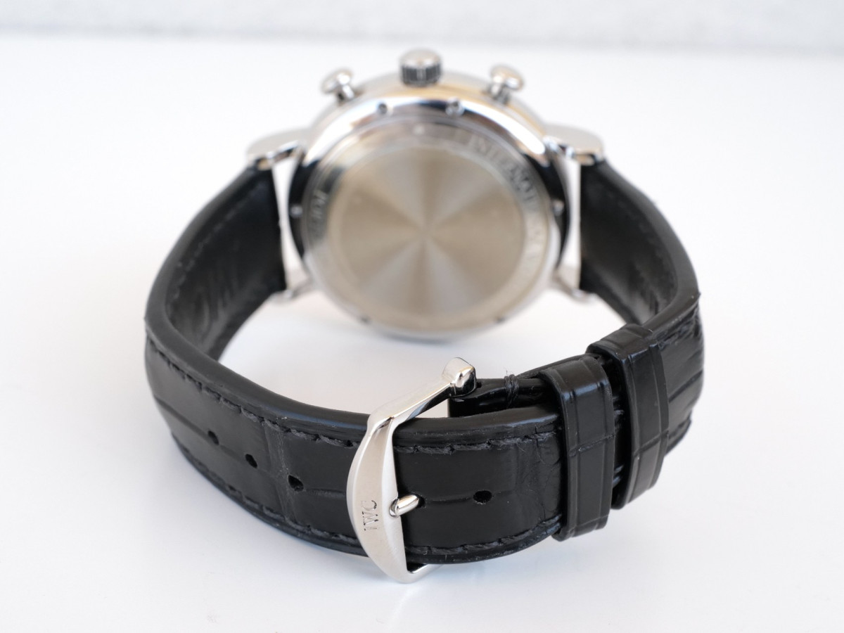 Швейцарские часы IWC Portofino Chronograph Silver Dial 42