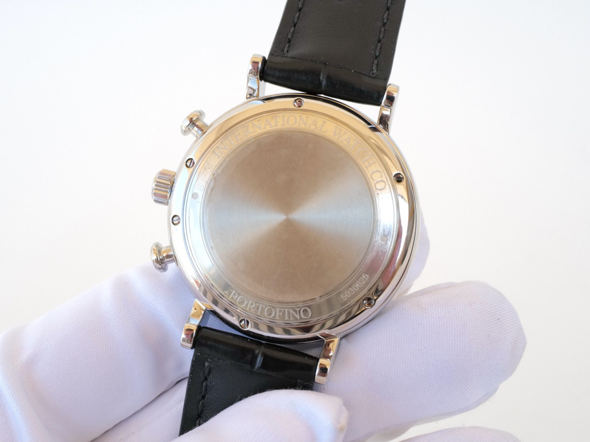 Швейцарские часы IWC Portofino Chronograph Silver Dial 42